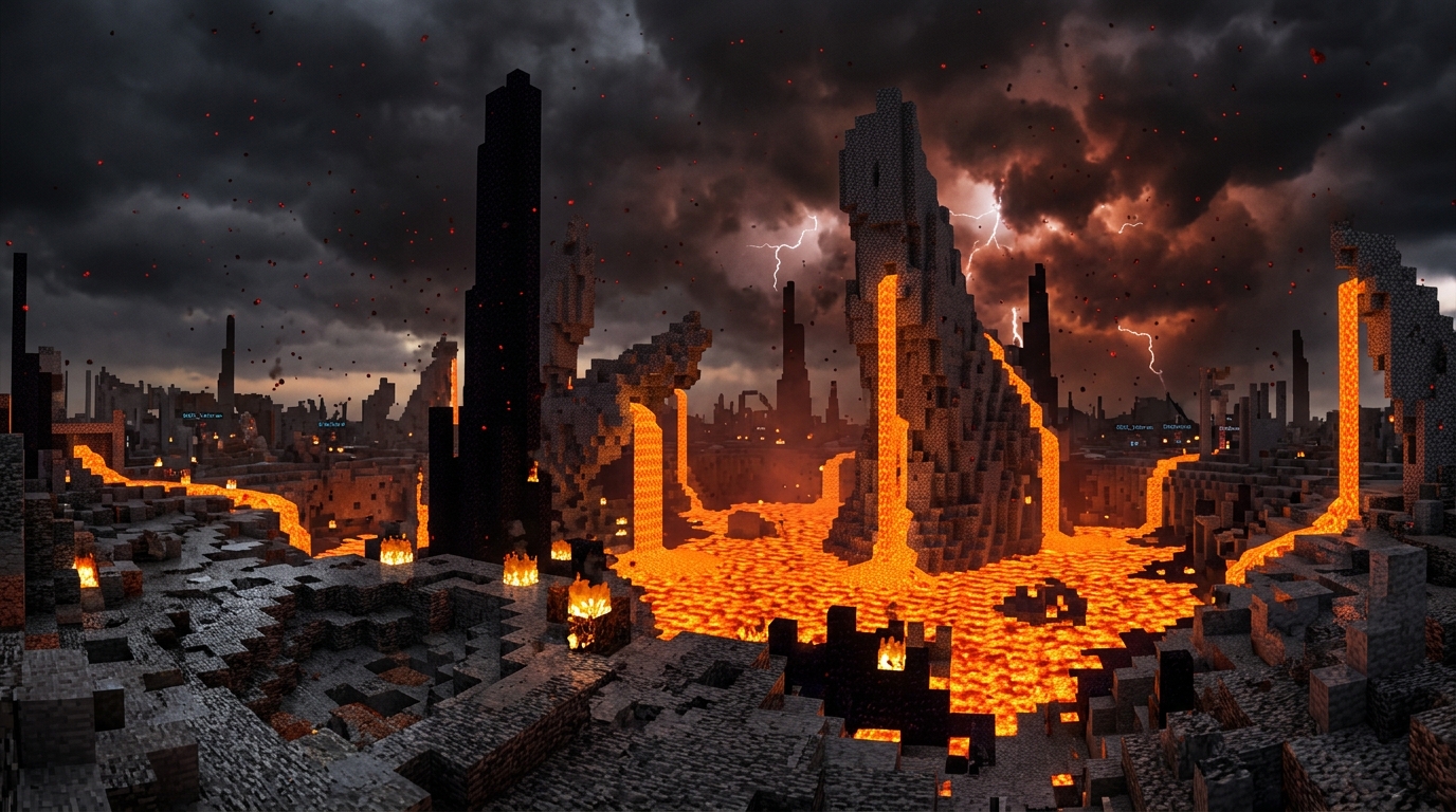 2B2T.UZ Minecraft Anarchy Spawn Ruins